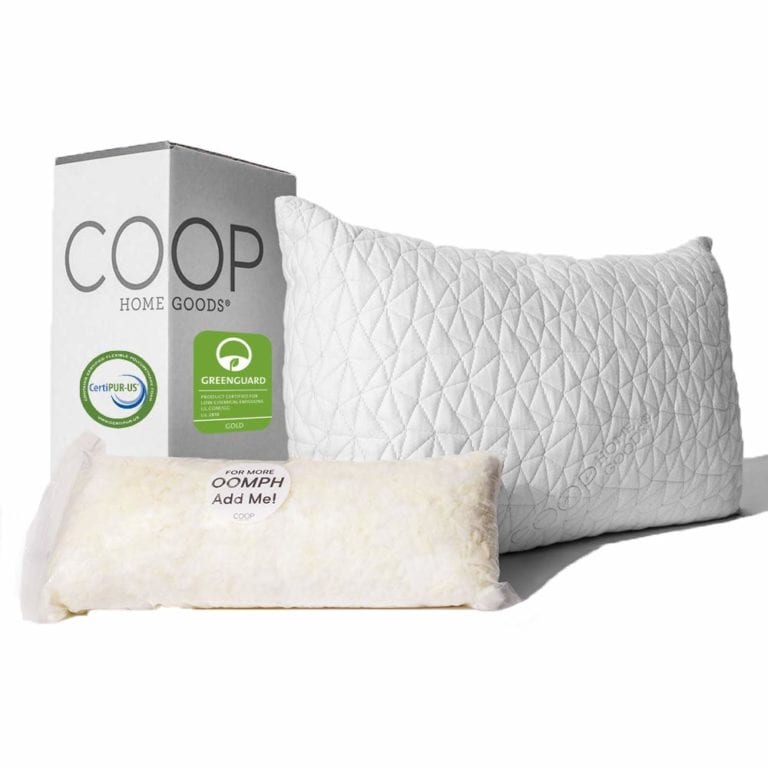 Coop Home Goods Pillow Review: Premium Adjustable Pillow